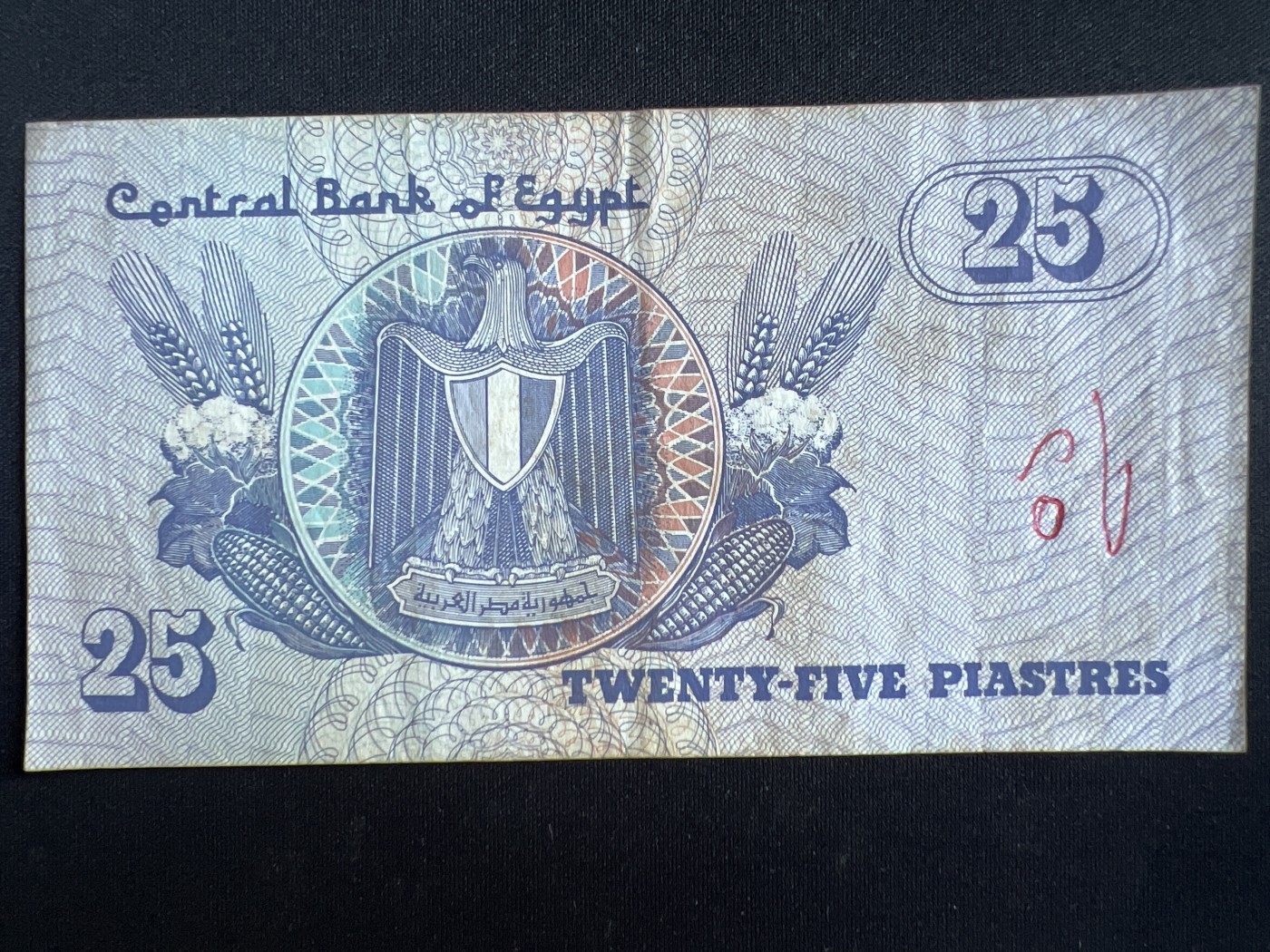 第408期 纸币专场 （无押金，捡漏，全场20包邮，偏远地区除外，接收代拍业务） 埃及25皮阿斯特