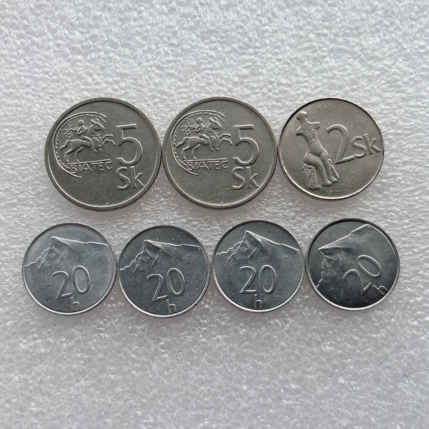 全场一元起拍 世界钱币散币场 第23期 斯洛伐克