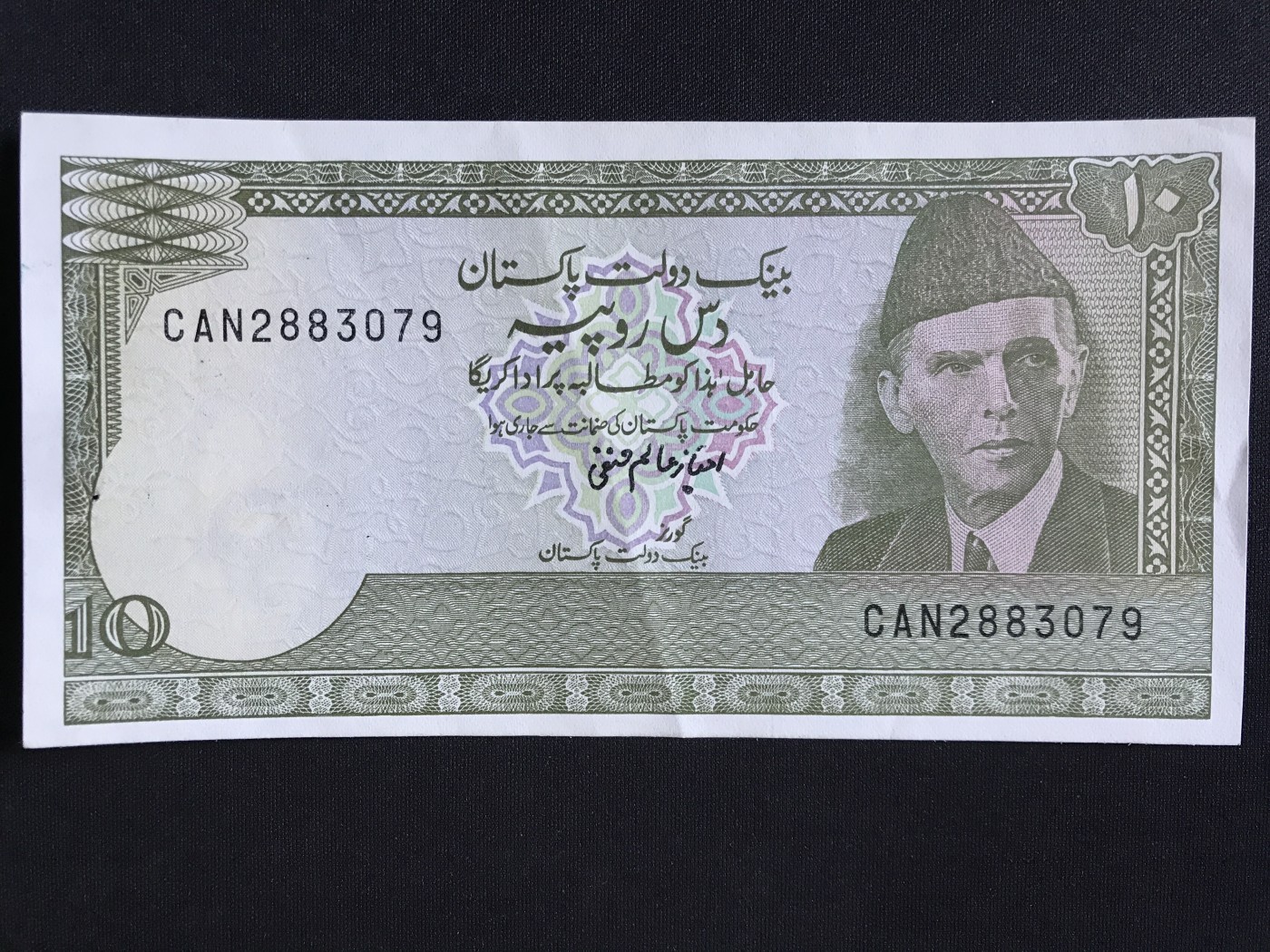 第409期 纸币专场 （无押金，捡漏，全场20包邮，偏远地区除外，接收代拍业务） 巴基斯坦10卢比