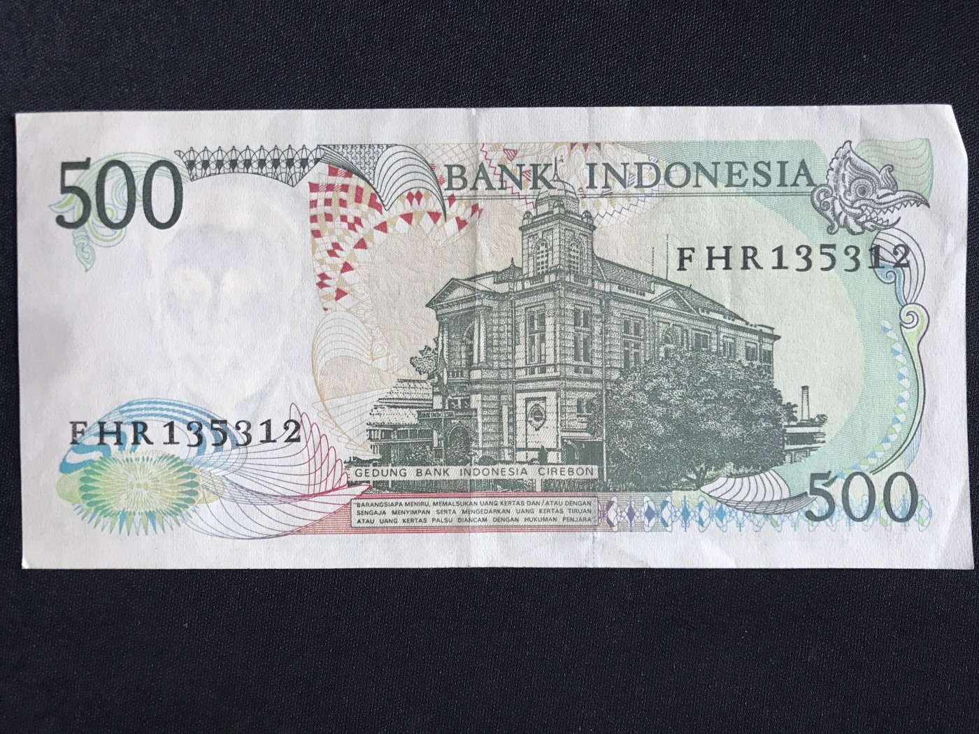 第409期 纸币专场 （无押金，捡漏，全场20包邮，偏远地区除外，接收代拍业务） 印尼500卢比