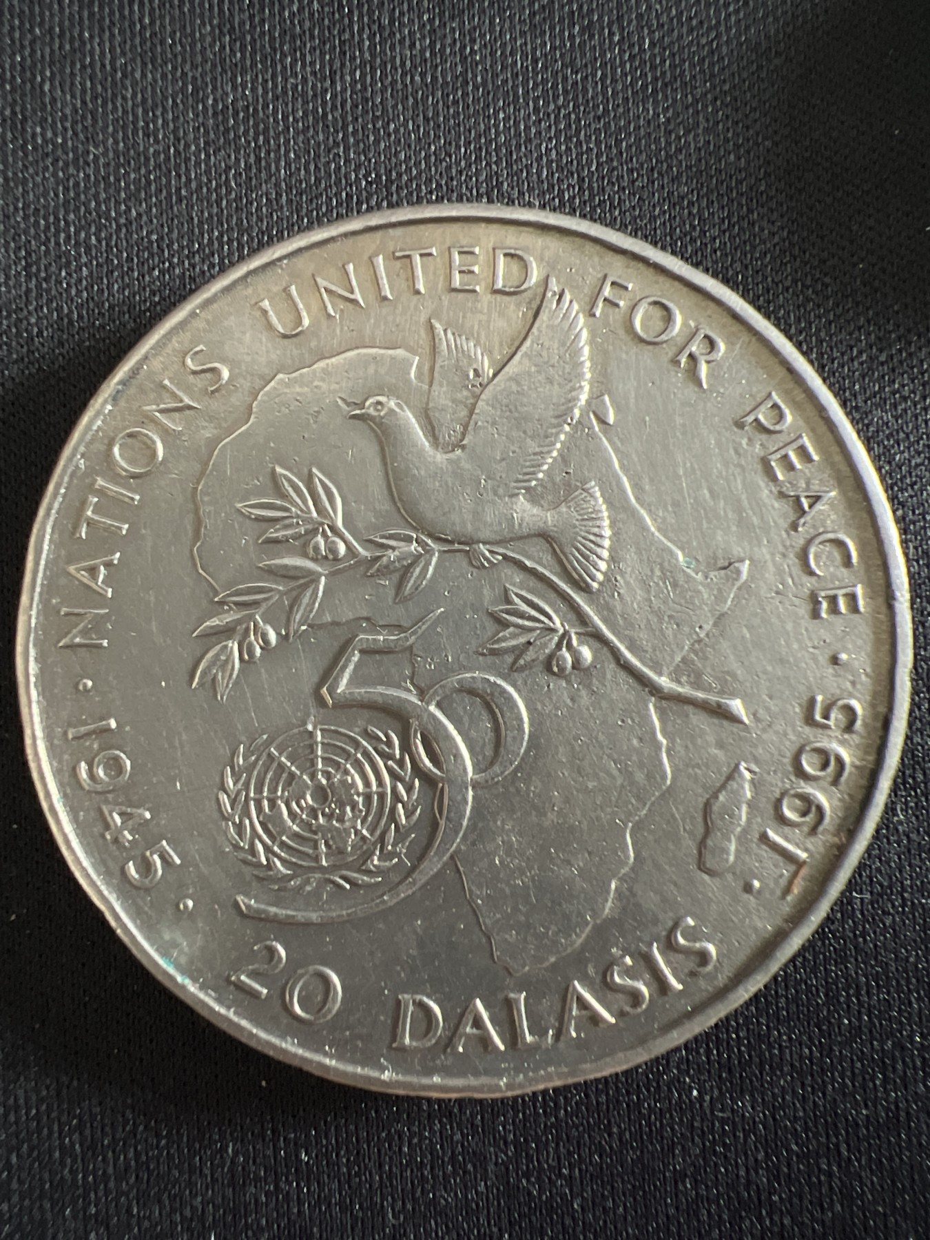 第407期 硬币专场 （无押金，捡漏，全场20包邮，偏远地区除外，接收代拍业务） 冈比亚50布图