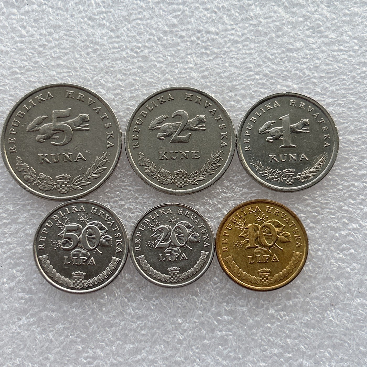 全场一元起拍 世界钱币散币场 第23期 克罗地亚