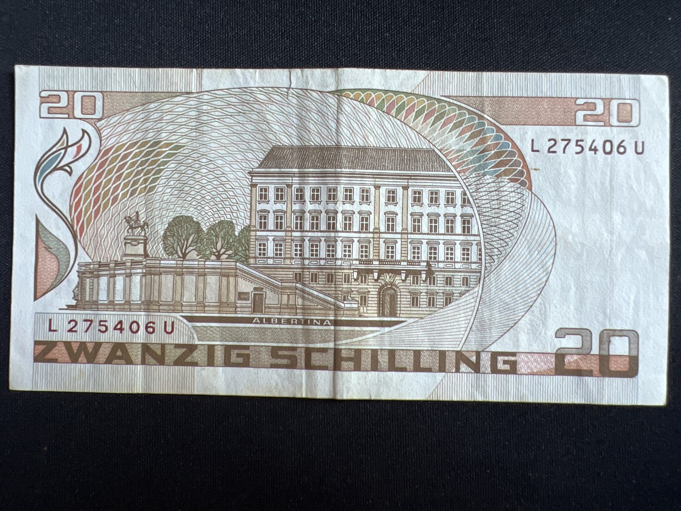 第408期 纸币专场 （无押金，捡漏，全场20包邮，偏远地区除外，接收代拍业务） 奥地利20先令