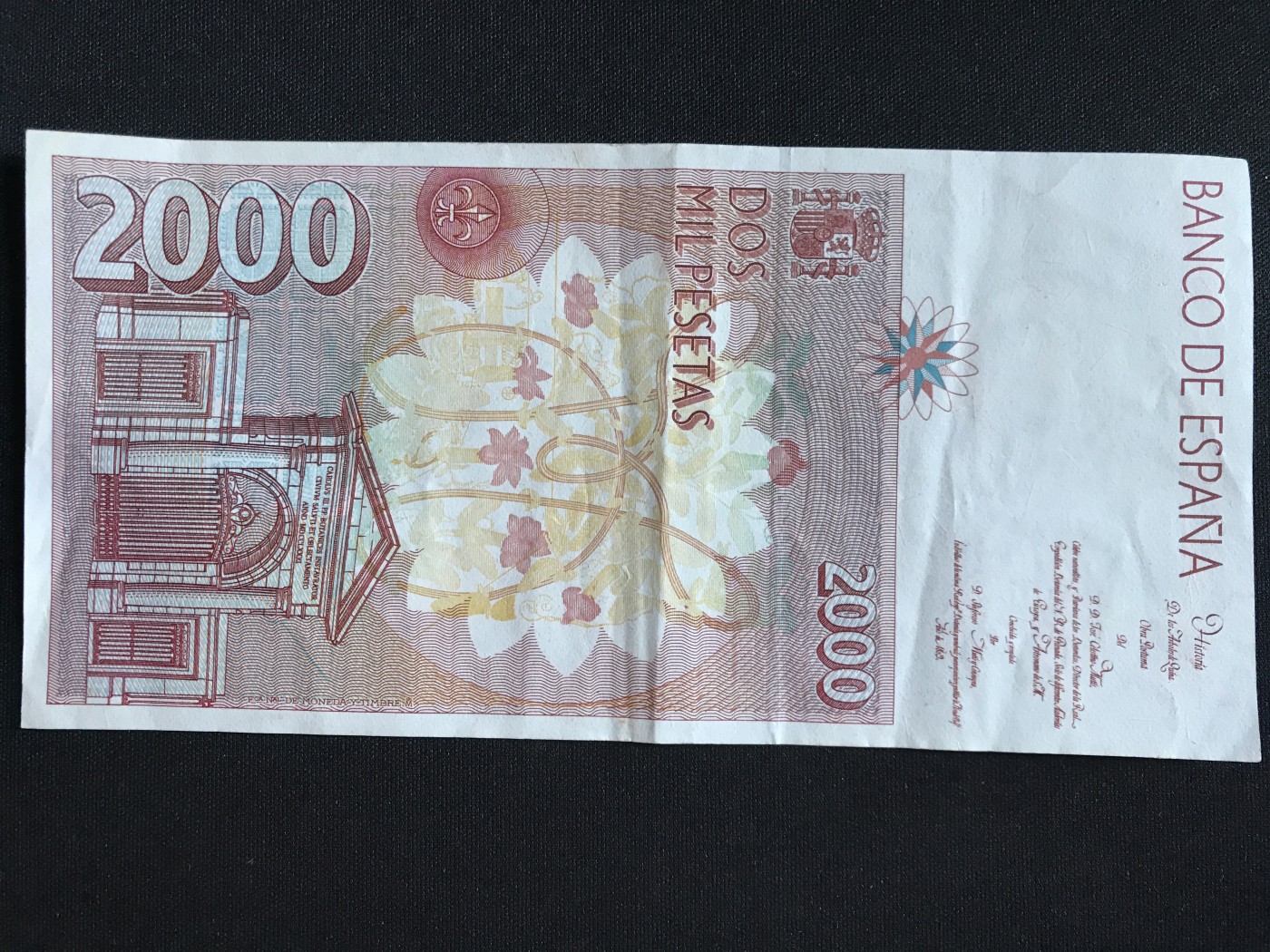 第409期 纸币专场 （无押金，捡漏，全场20包邮，偏远地区除外，接收代拍业务） 西班牙2000比索