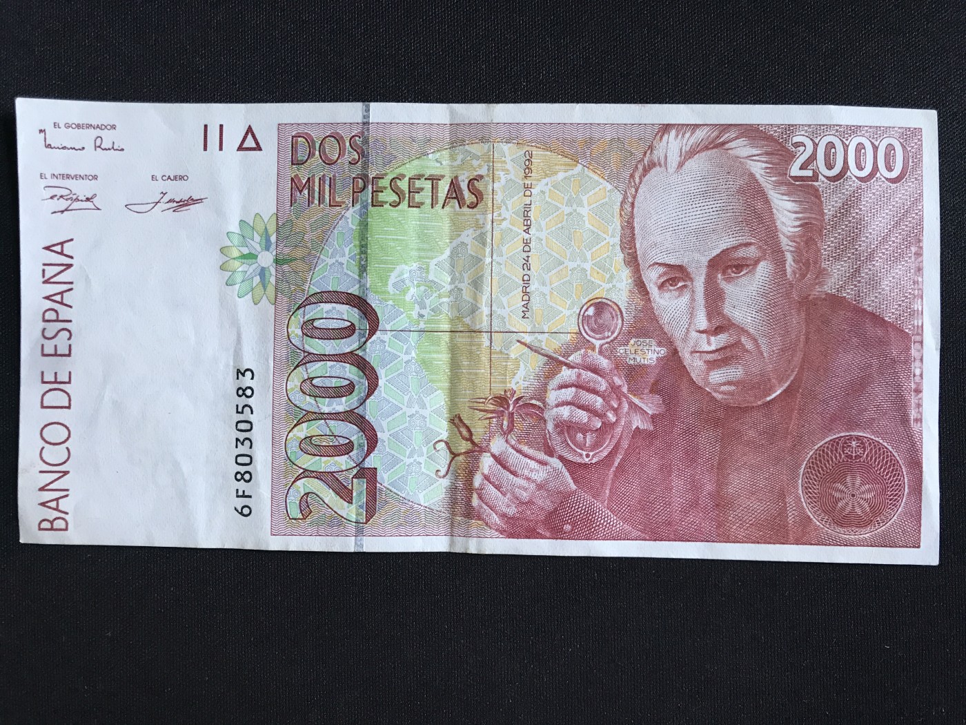 第409期 纸币专场 （无押金，捡漏，全场20包邮，偏远地区除外，接收代拍业务） 西班牙2000比索