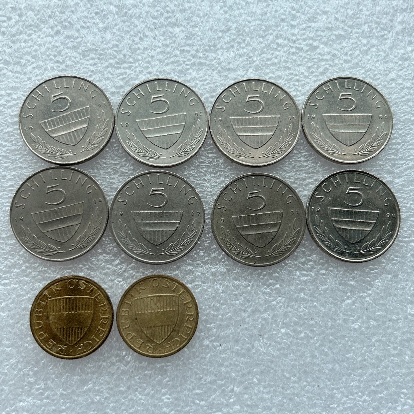 全场一元起拍 世界钱币散币场 第23期 奥地利