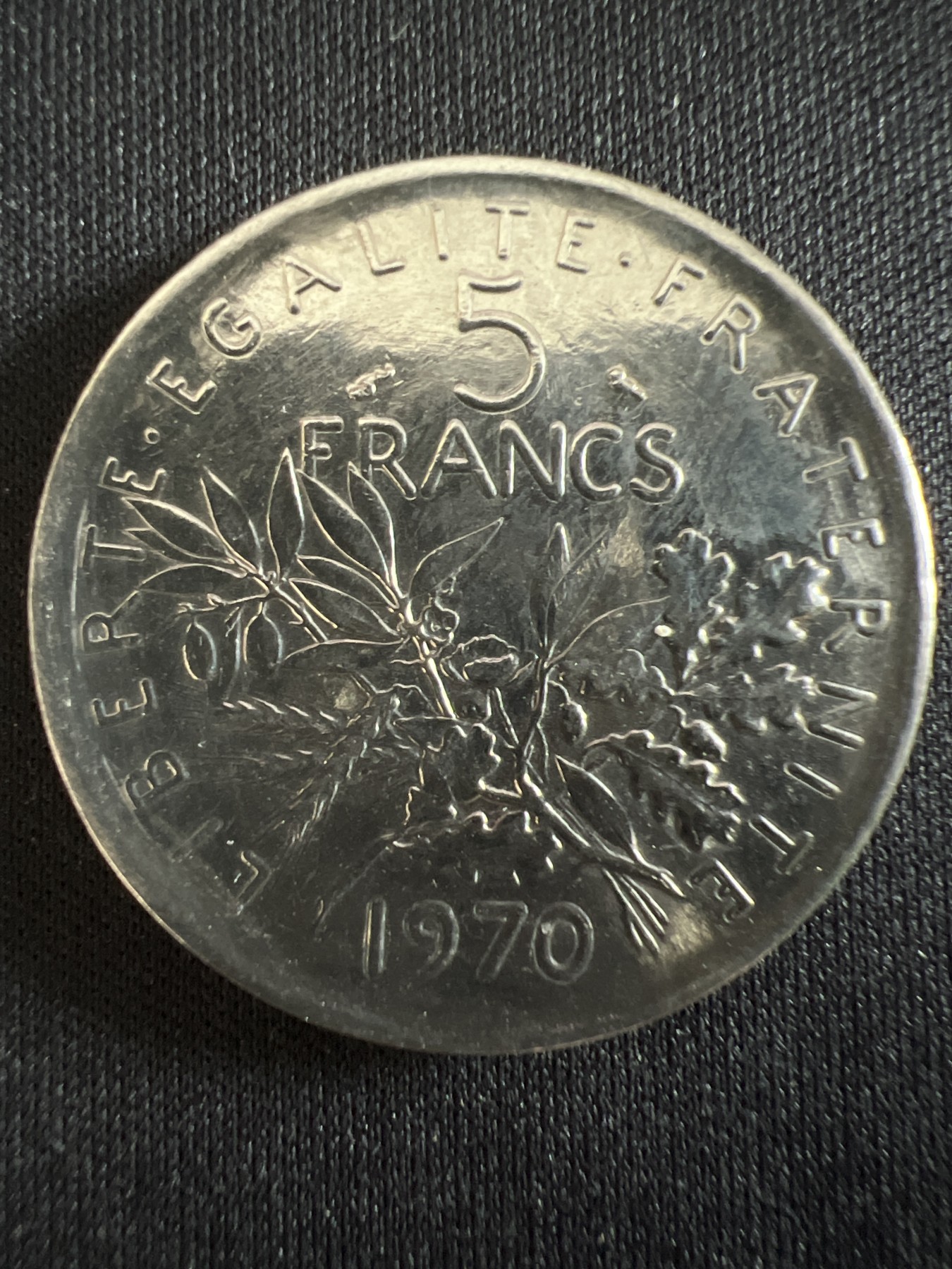 第407期 硬币专场 （无押金，捡漏，全场20包邮，偏远地区除外，接收代拍业务） 法国5法郎