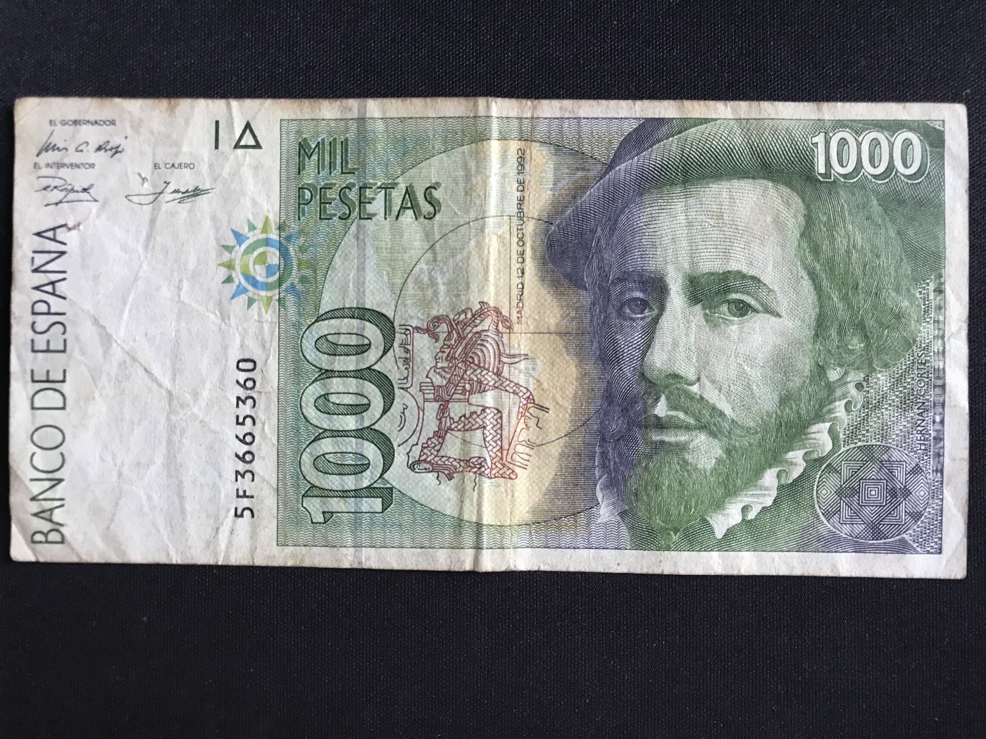 第409期 纸币专场 （无押金，捡漏，全场20包邮，偏远地区除外，接收代拍业务） 西班牙1000比索