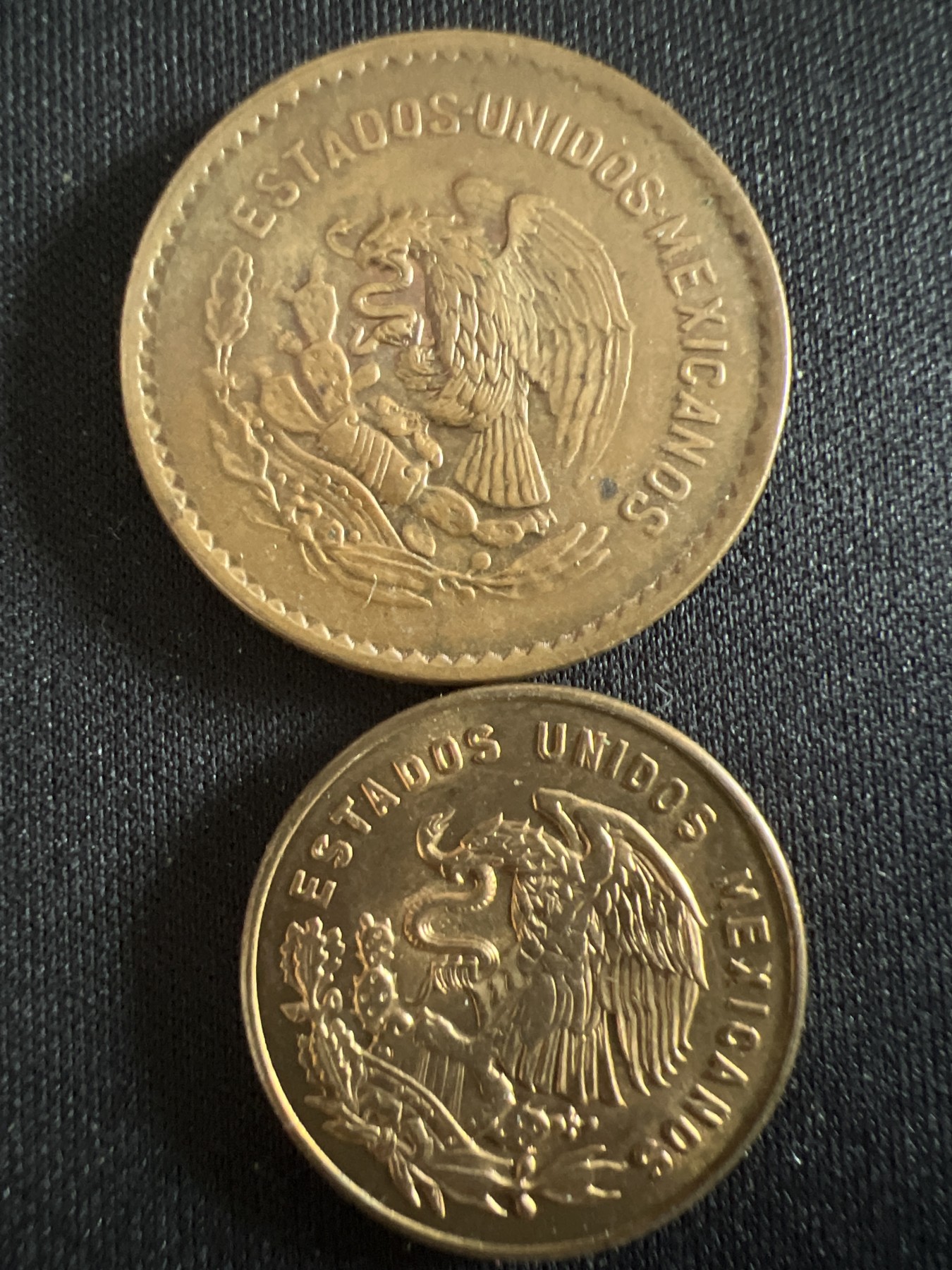 第407期 硬币专场 （无押金，捡漏，全场20包邮，偏远地区除外，接收代拍业务） 墨西哥2枚