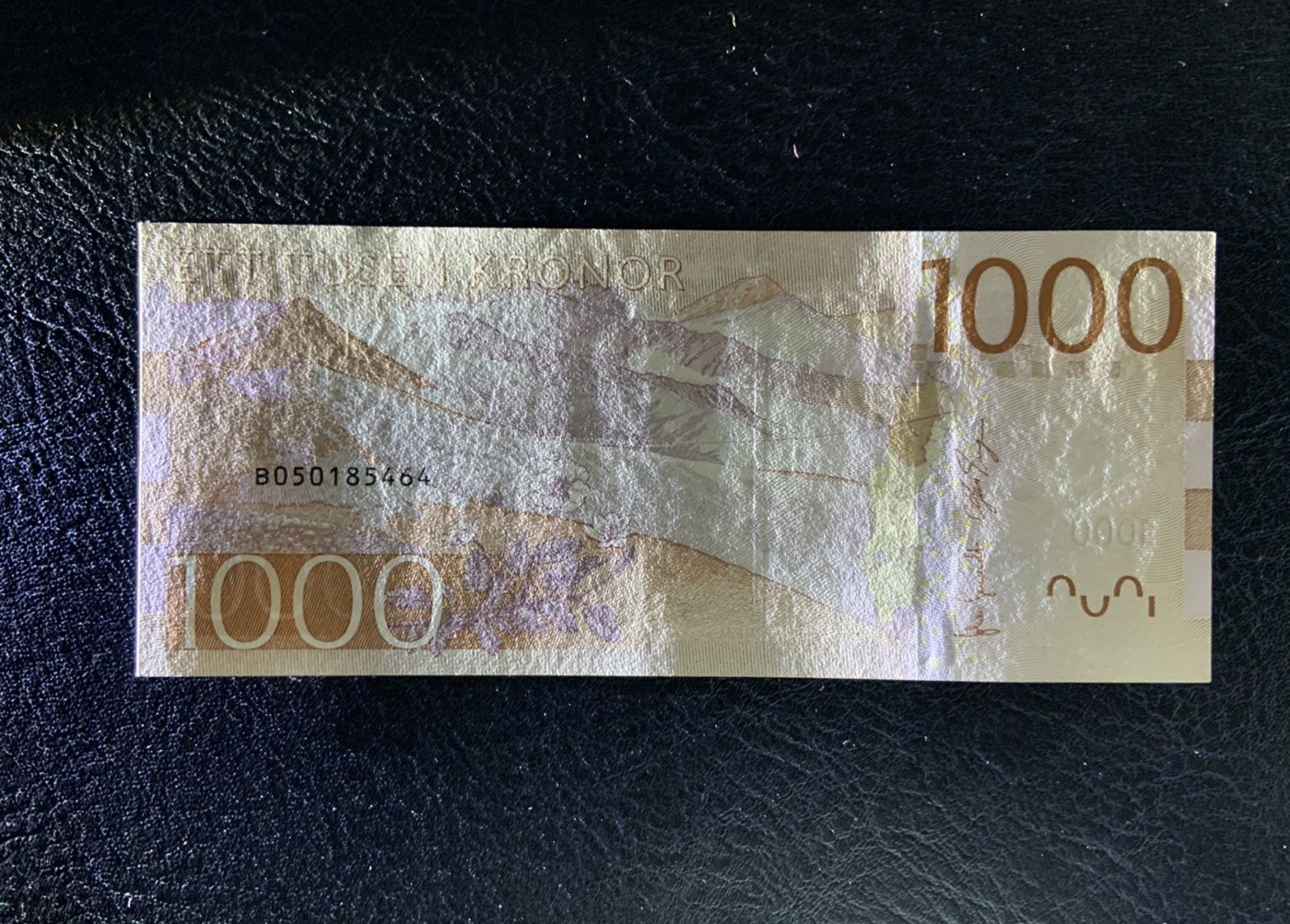收藏联盟Quantum Auction 第289期拍卖  瑞典2015年1000克朗 品相UNC 瑞典前外长 第二任联合国秘书长达格·哈马舍尔德