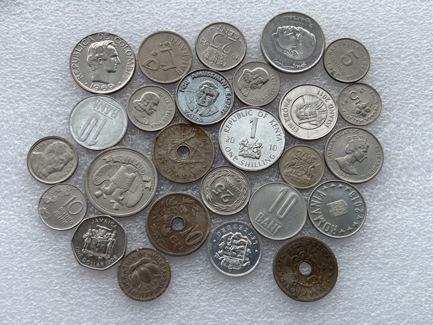 全场一元起拍 世界钱币散币场 第23期 散币一组