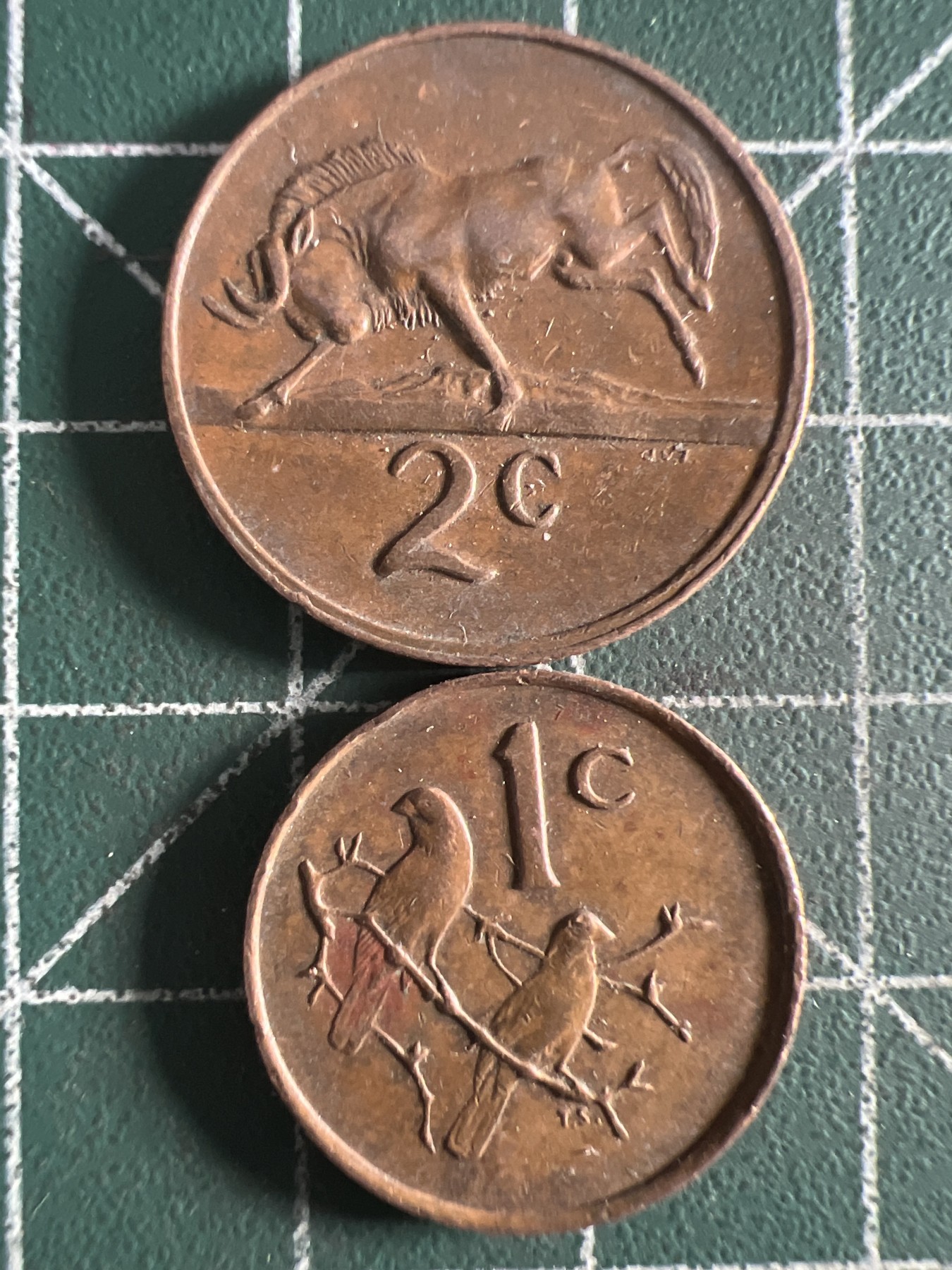 第411期 硬币专场 （无押金，捡漏，全场20包邮，偏远地区除外，接收代拍业务） 南非一对