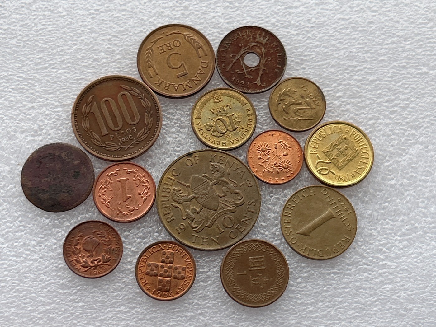 全场一元起拍 世界钱币散币场 第23期 铜币一组