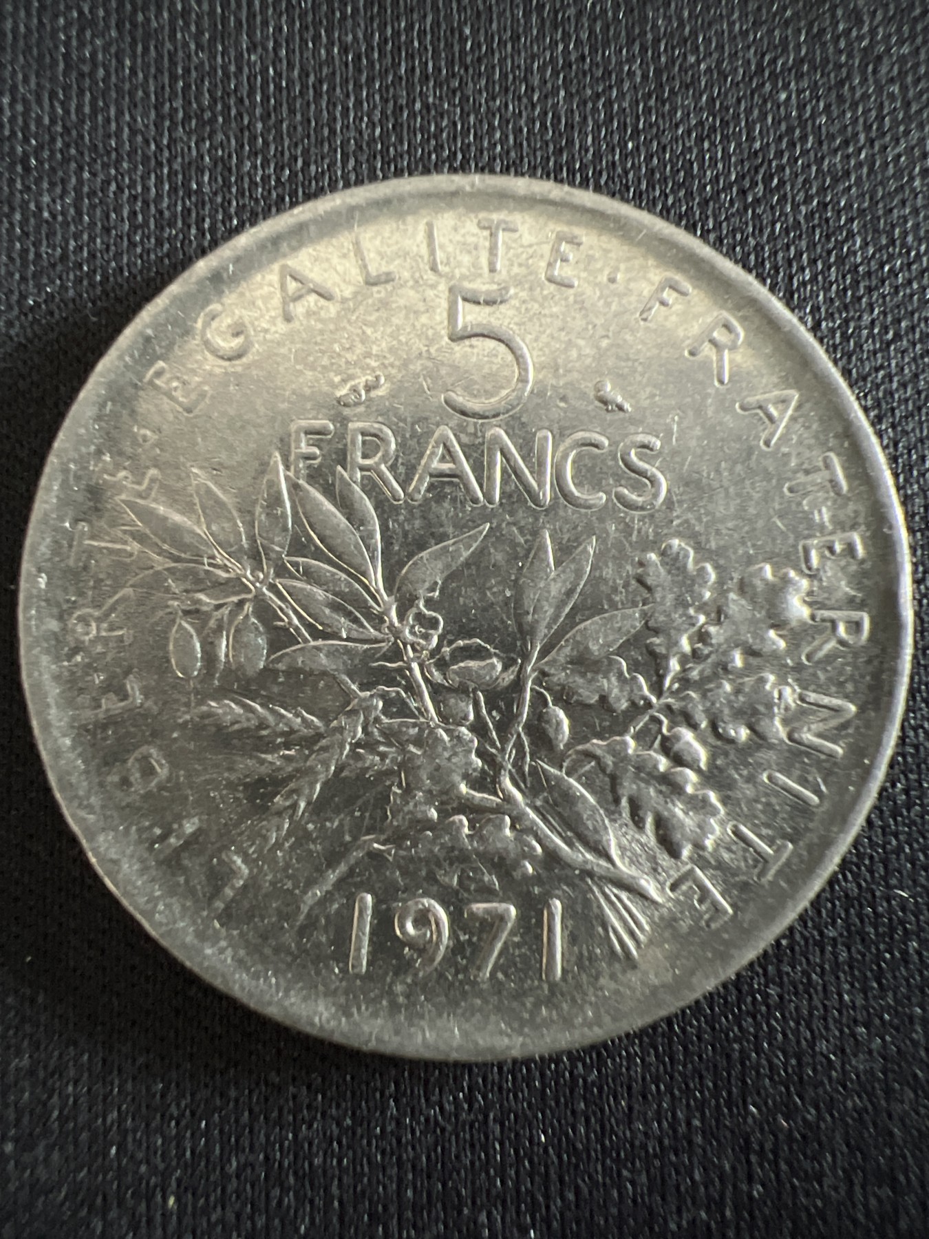 第430期 硬币专场 （无押金，捡漏，全场20包邮，偏远地区除外，接收代拍业务） 法国5法郎