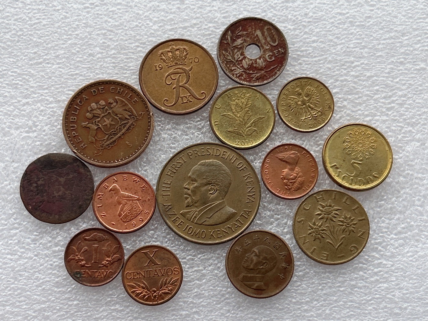 全场一元起拍 世界钱币散币场 第23期 铜币一组