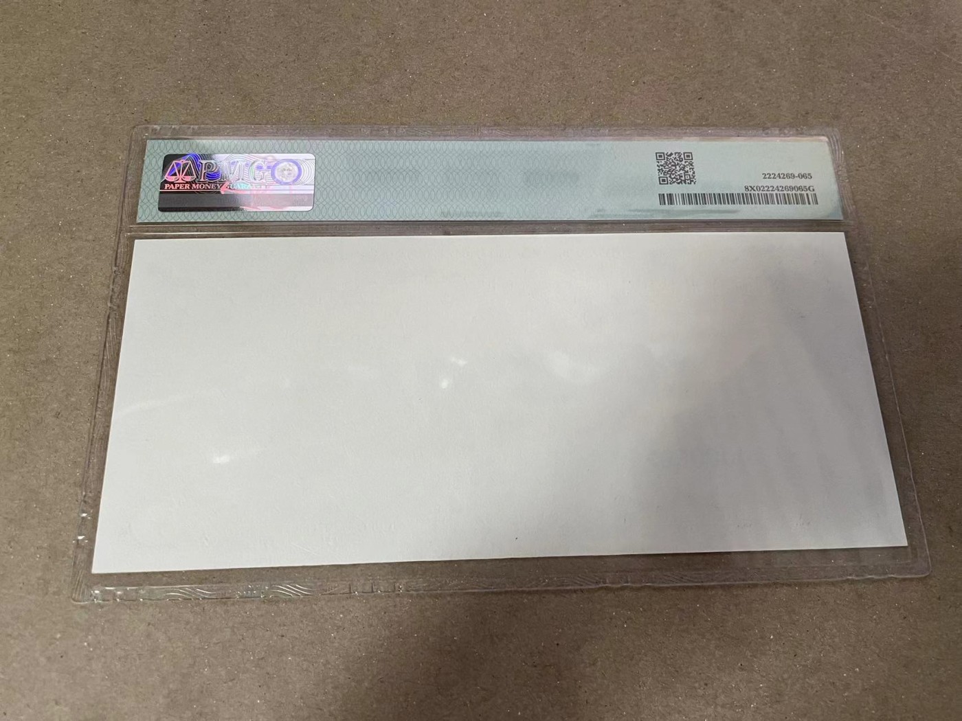 【Blue Auction】✨世界纸币精拍第371期【精】 【雕刻版印样99号】美国 1899年5美金 经典酋长 非实钞 PMG入壳