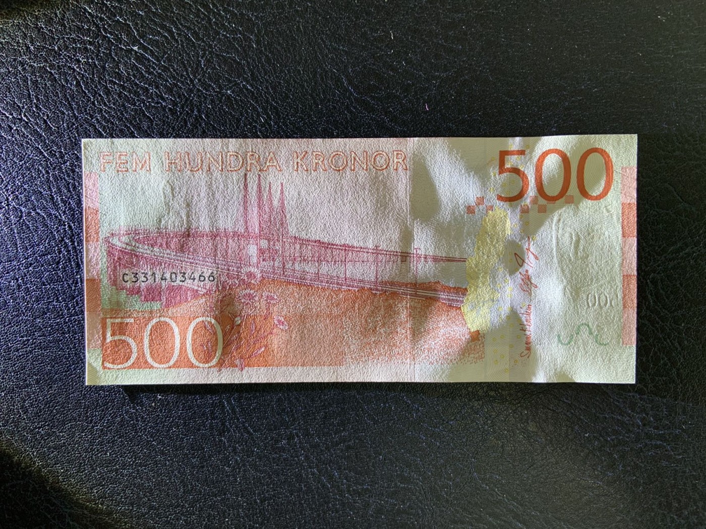 收藏联盟Quantum Auction 第289期拍卖  瑞典2015年500克朗 品相全新UNC 女高音歌唱家 比尔吉特 · 尼尔森