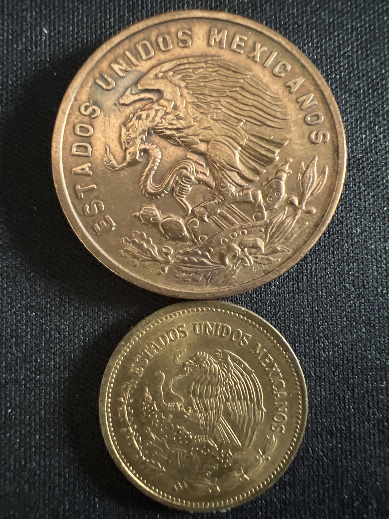 第407期 硬币专场 （无押金，捡漏，全场20包邮，偏远地区除外，接收代拍业务） 墨西哥2枚