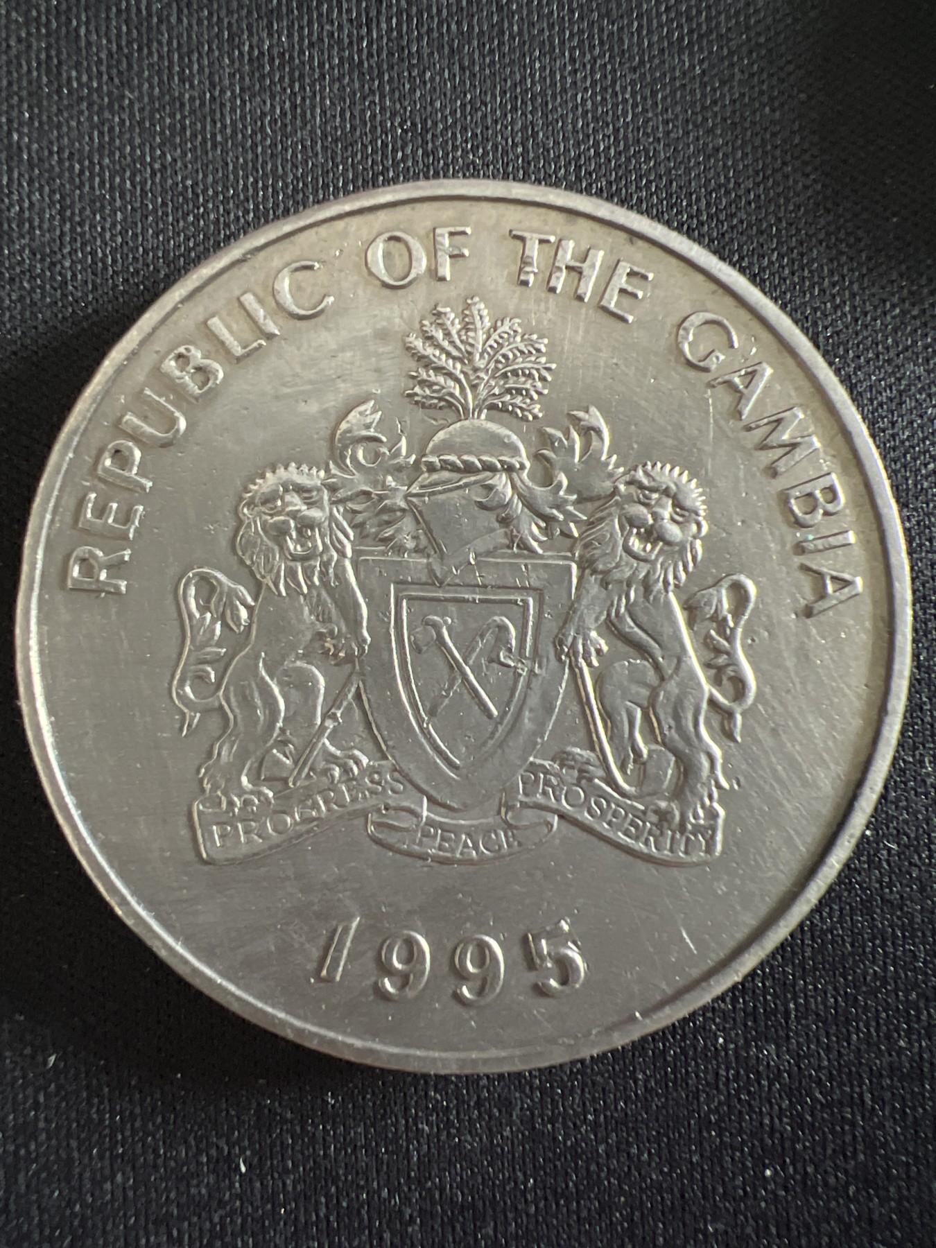 第407期 硬币专场 （无押金，捡漏，全场20包邮，偏远地区除外，接收代拍业务） 冈比亚50布图