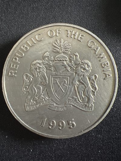 第407期 硬币专场 （无押金，捡漏，全场20包邮，偏远地区除外，接收代拍业务） - 冈比亚50布图