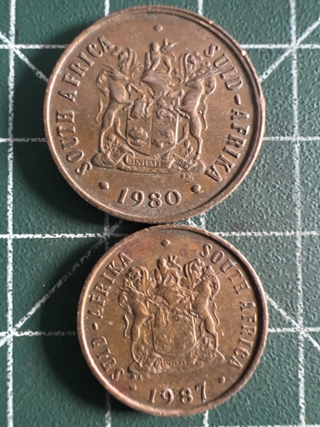 第411期 硬币专场 （无押金，捡漏，全场20包邮，偏远地区除外，接收代拍业务） 南非一对