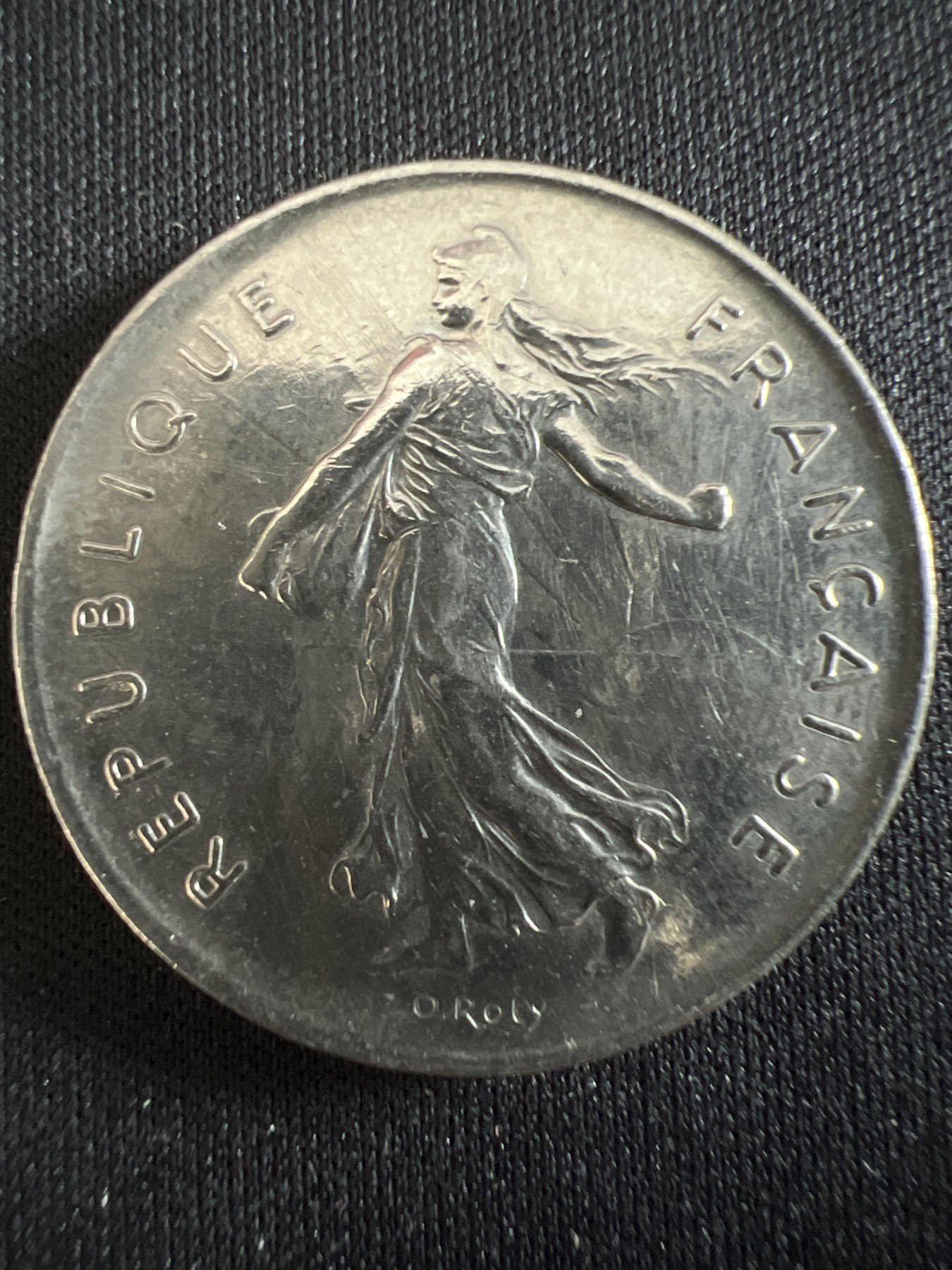 第407期 硬币专场 （无押金，捡漏，全场20包邮，偏远地区除外，接收代拍业务） 法国5法郎