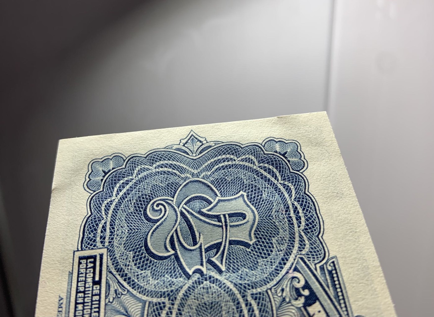 收藏联盟Quantum Auction 第289期拍卖  蒙古1993年1图格利特和海地1979年2古德 品相UNC 号码无347 海地角有轻微压痕 
