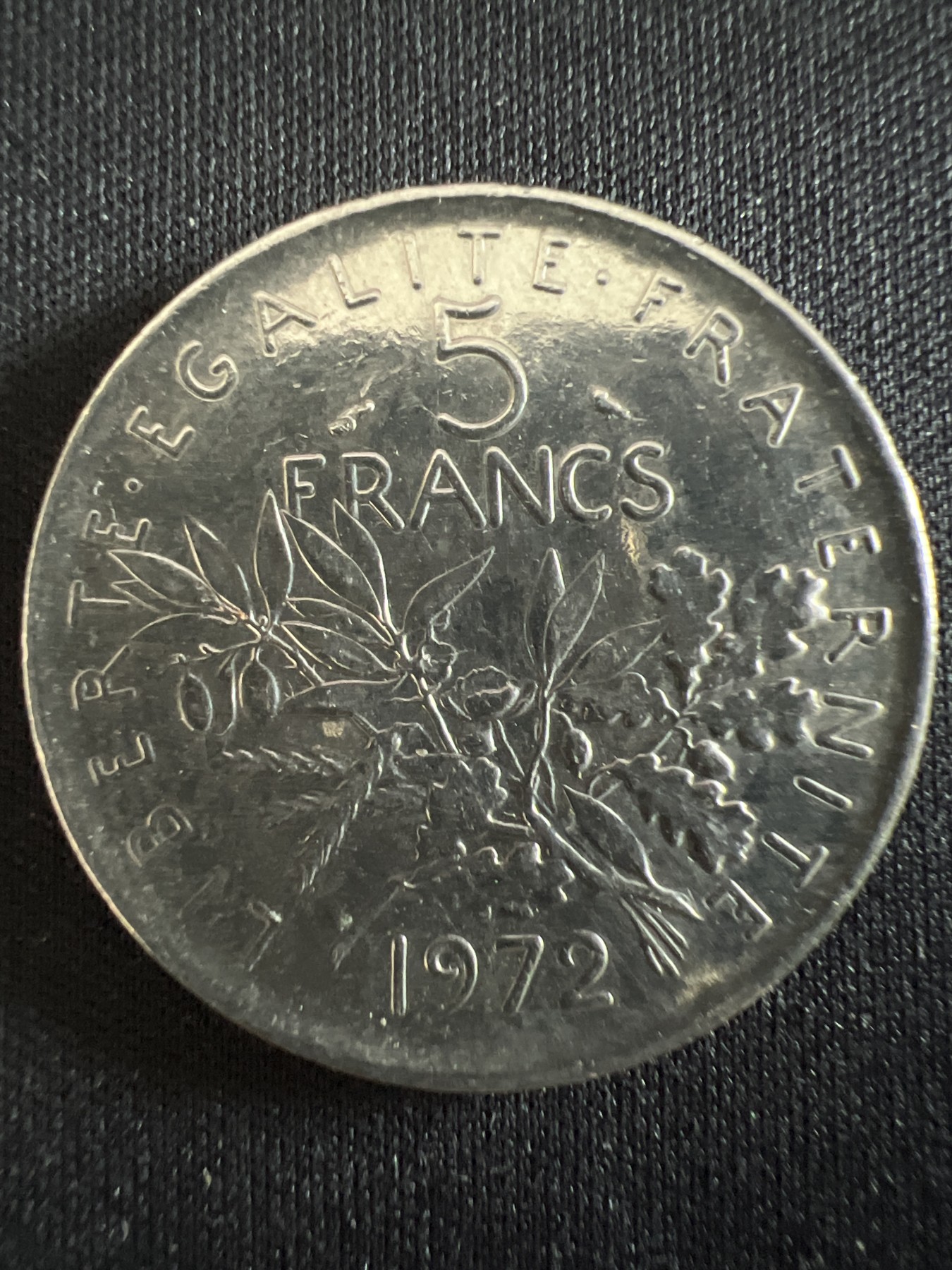 第407期 硬币专场 （无押金，捡漏，全场20包邮，偏远地区除外，接收代拍业务） 法国5法郎
