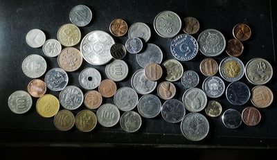 新店开业第四场历代钱币铜元硬币古钱9月21晚8点结束 - 各国散币一组50枚大小都有按图发货品种丰富