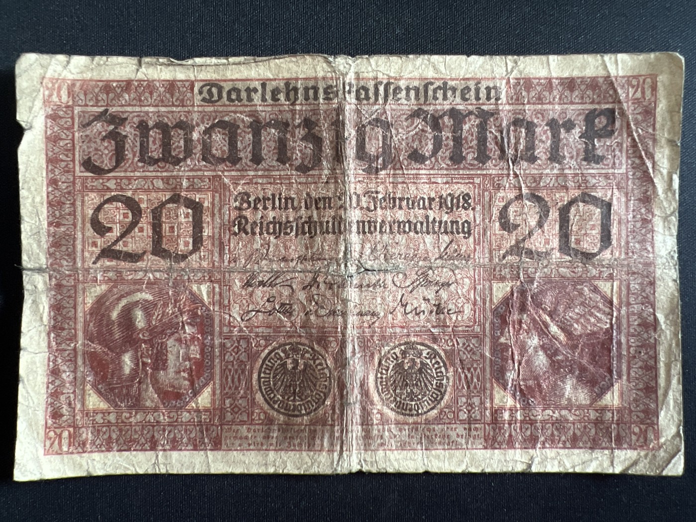 第410期 纸币专场 （无押金，捡漏，全场20包邮，偏远地区除外，接收代拍业务） 德国20马克 少见