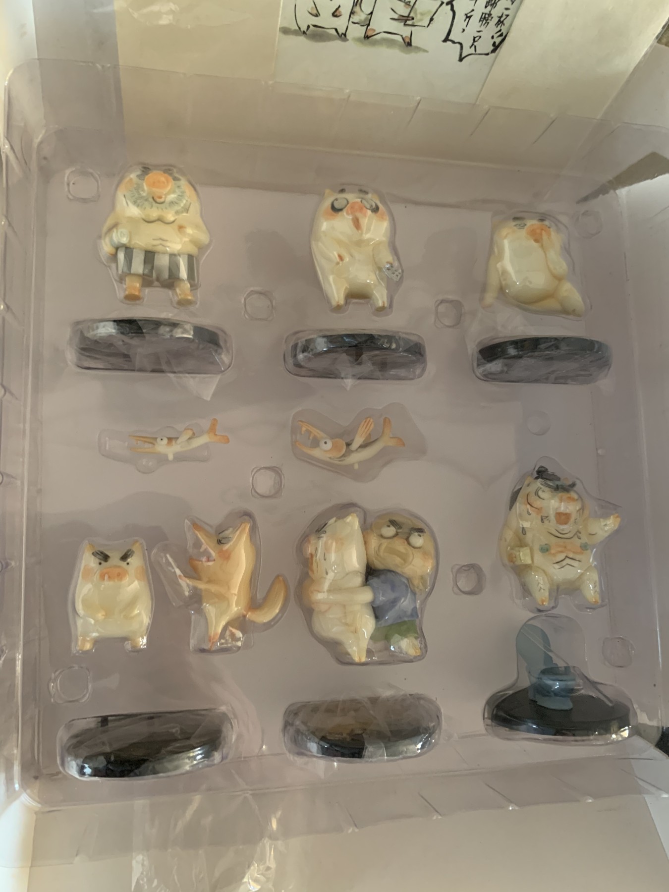 零元拍：末那末匠丨早稻《老姐的日常》PVC手办，每套6款人物
