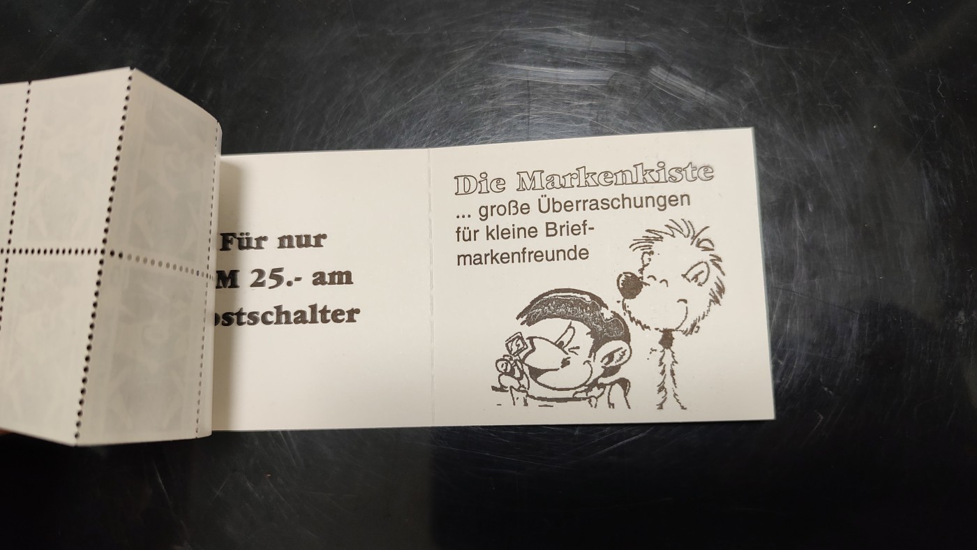 一月邮币社第二期拍卖国际邮票专场 德国房屋小本票一个