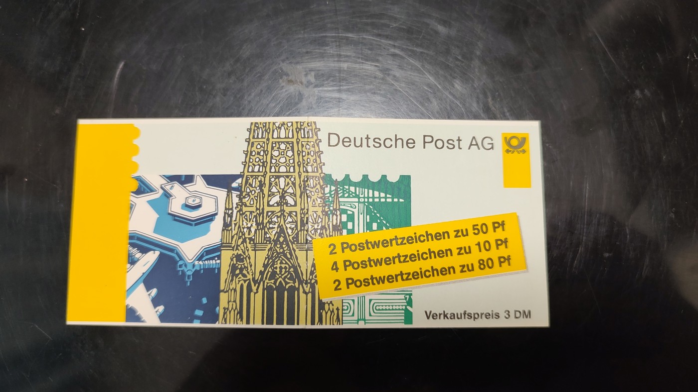 一月邮币社第二期拍卖国际邮票专场 德国房屋小本票一个