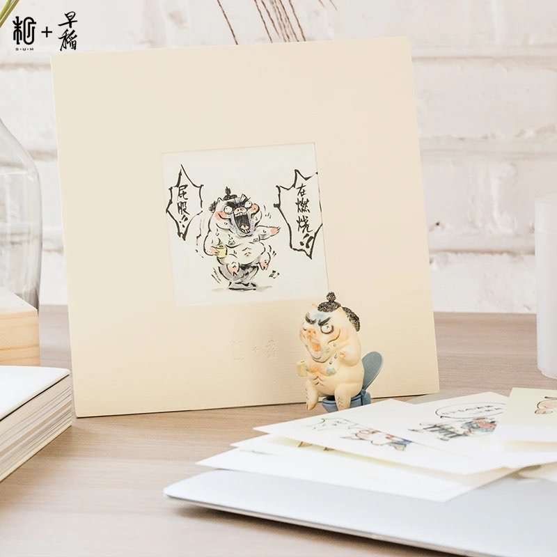 零元拍：末那末匠丨早稻《老姐的日常》PVC手办，每套6款人物