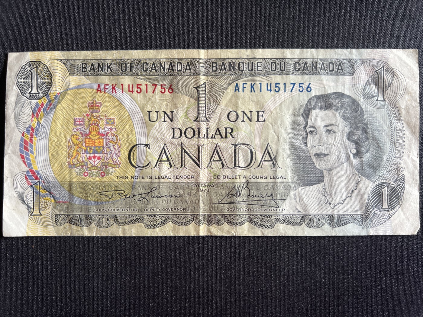 第410期 纸币专场 （无押金，捡漏，全场20包邮，偏远地区除外，接收代拍业务） 加拿大一元