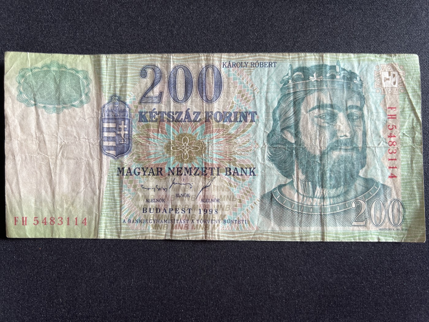 第410期 纸币专场 （无押金，捡漏，全场20包邮，偏远地区除外，接收代拍业务） 匈牙利200福林