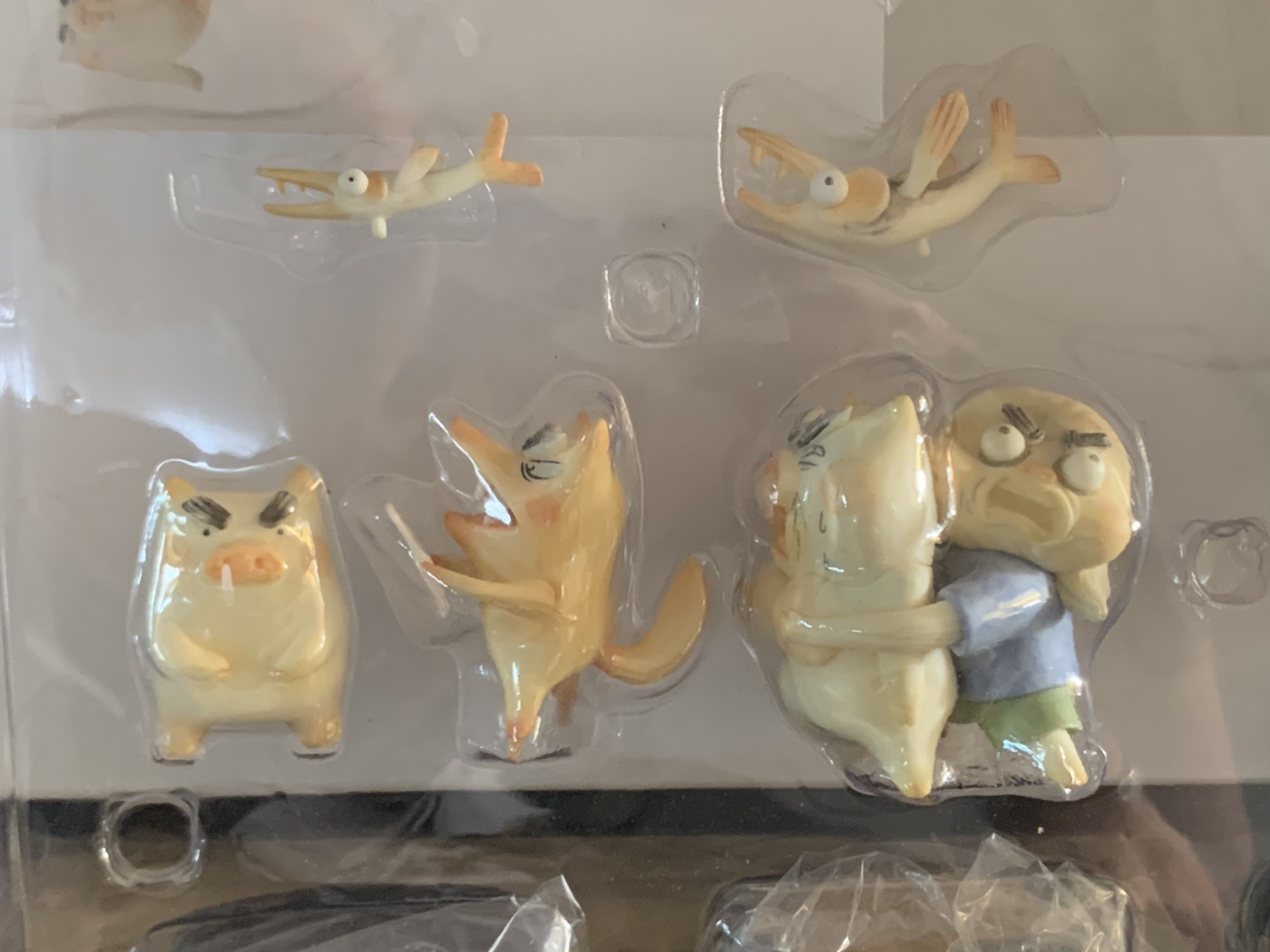 零元拍：末那末匠丨早稻《老姐的日常》PVC手办，每套6款人物