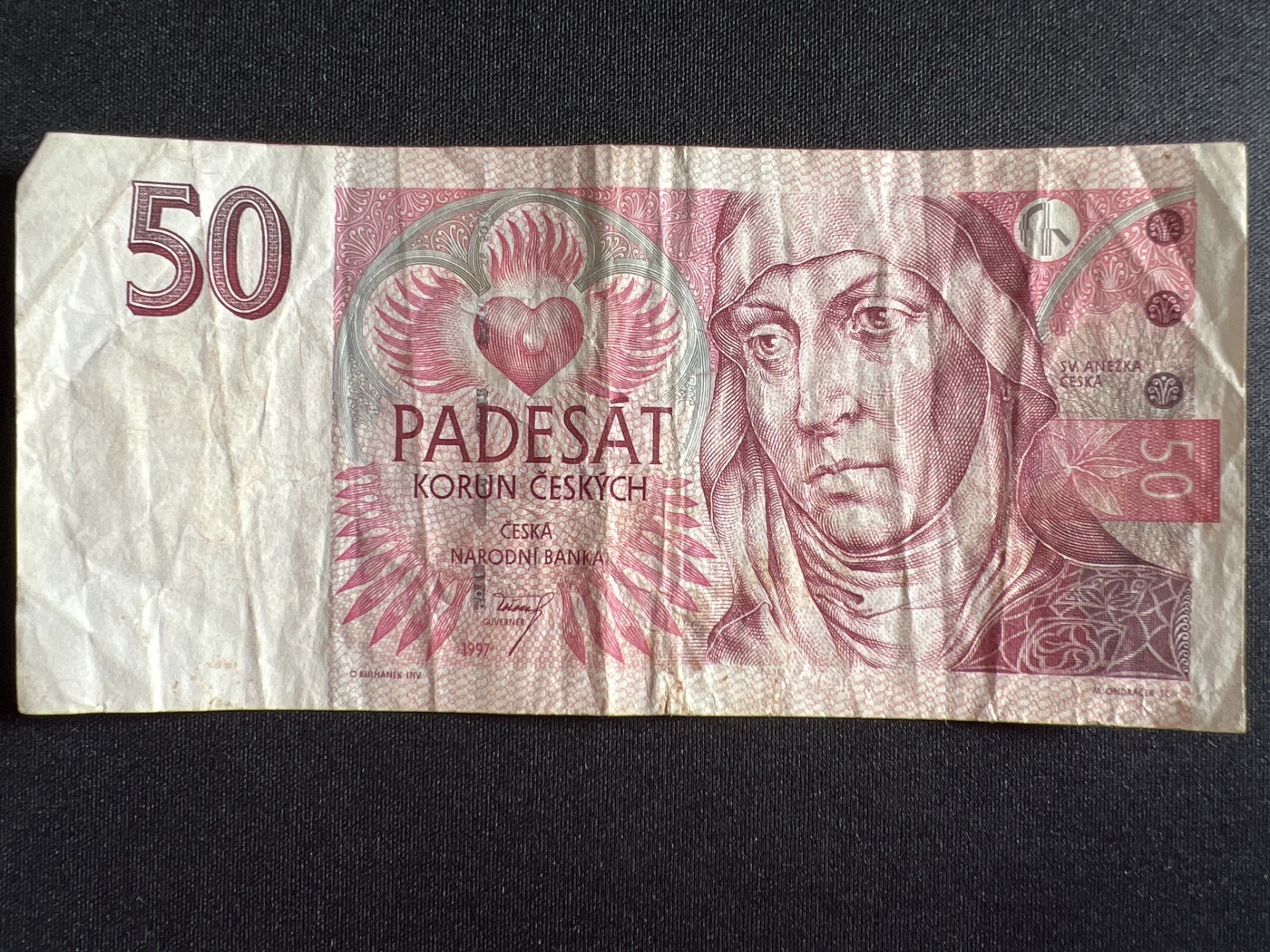第410期 纸币专场 （无押金，捡漏，全场20包邮，偏远地区除外，接收代拍业务） 捷克50克朗