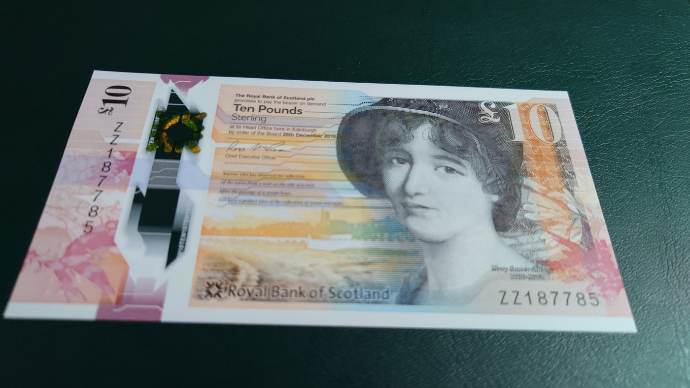 【世界钱币】精选微拍第70期暨2023年第十七期 多款塑料钞裸币超低价起拍 2016年苏格兰皇家银行10镑补号ZZ冠 全新绝品无4尾号7785