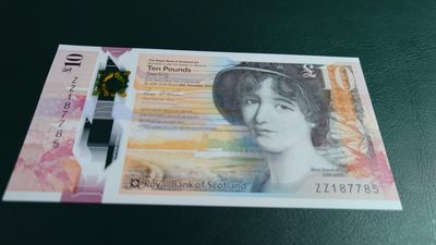 【世界钱币】精选微拍第70期暨2023年第十七期 多款塑料钞裸币超低价起拍 2016年苏格兰皇家银行10镑补号ZZ冠 全新绝品无4尾号7785
