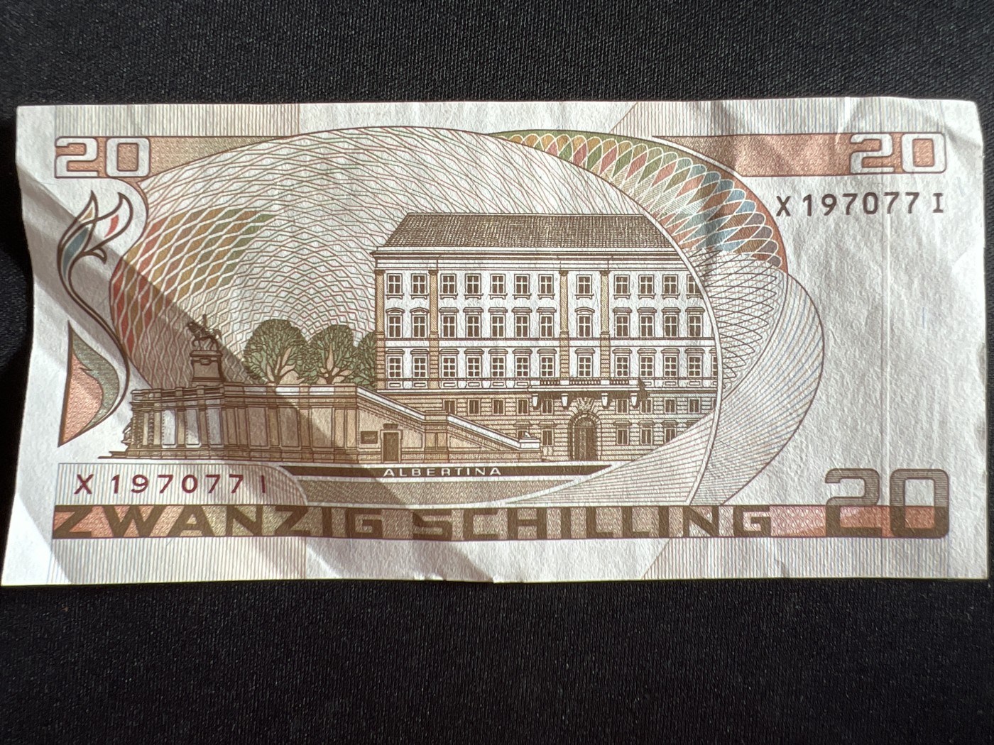 第410期 纸币专场 （无押金，捡漏，全场20包邮，偏远地区除外，接收代拍业务） 奥地利20先令