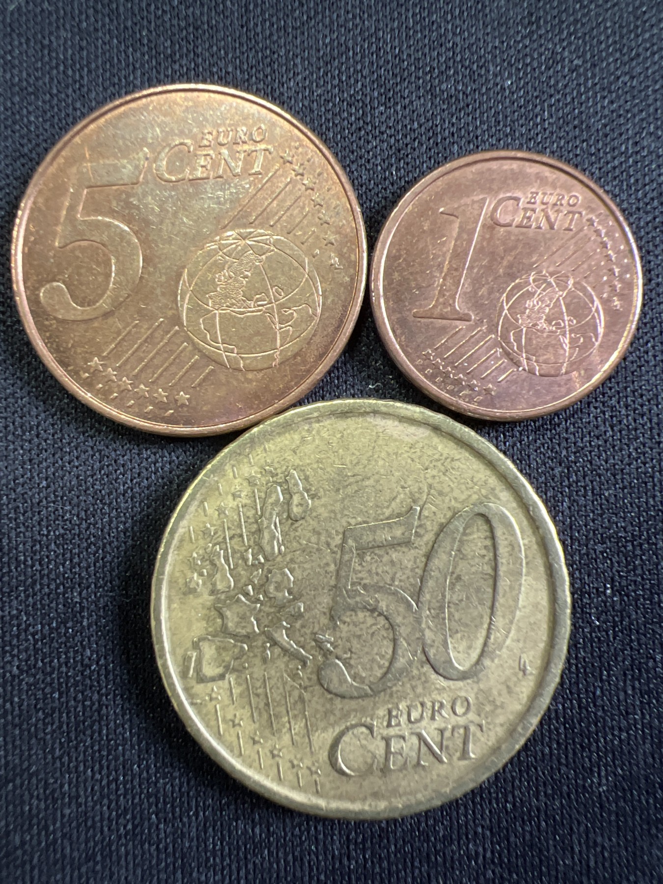 第413期 硬币专场 （无押金，捡漏，全场20包邮，偏远地区除外，接收代拍业务） 西班牙欧分三枚