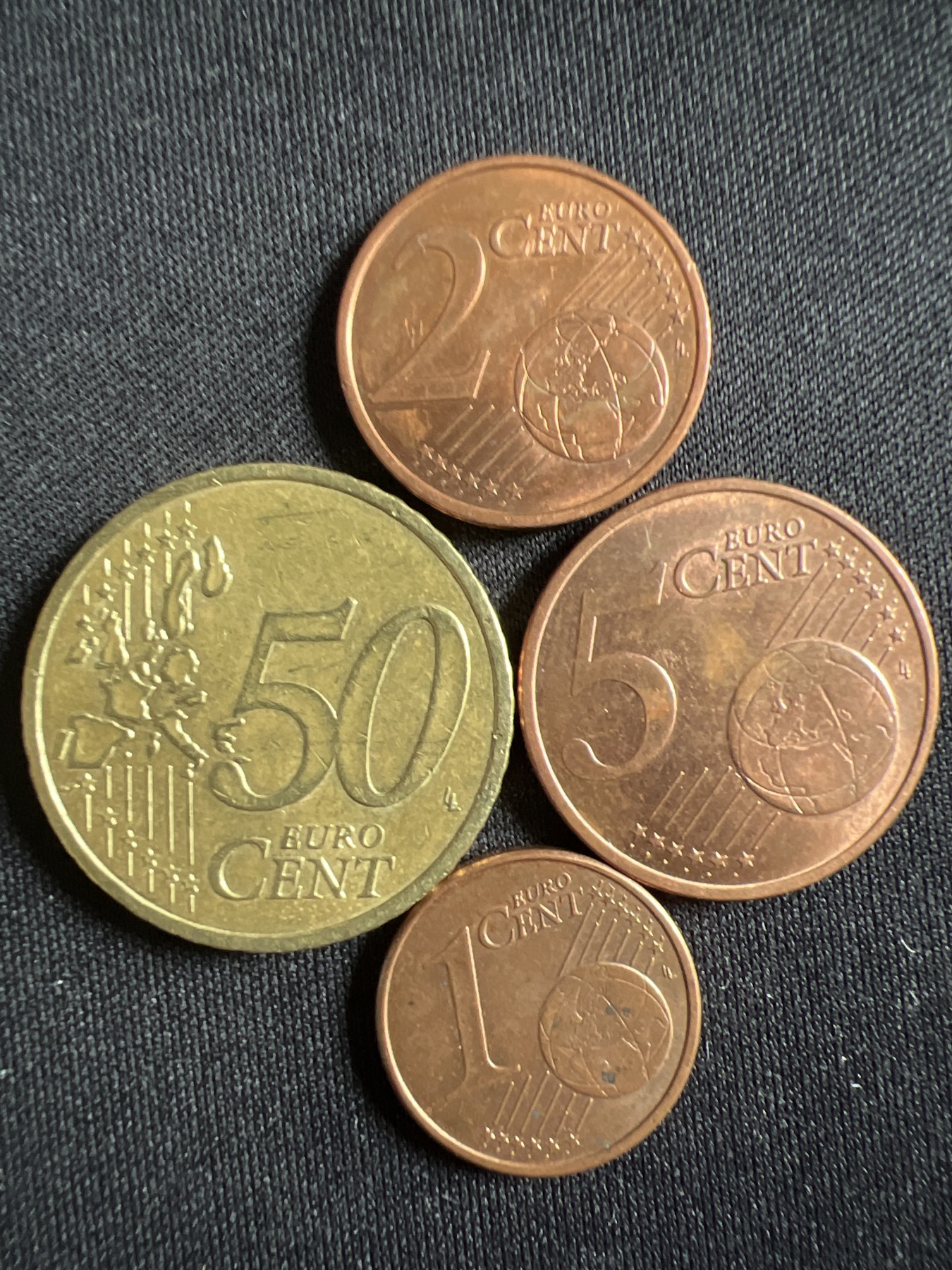 第412期 硬币专场 （无押金，捡漏，全场20包邮，偏远地区除外，接收代拍业务） 法国欧分四枚