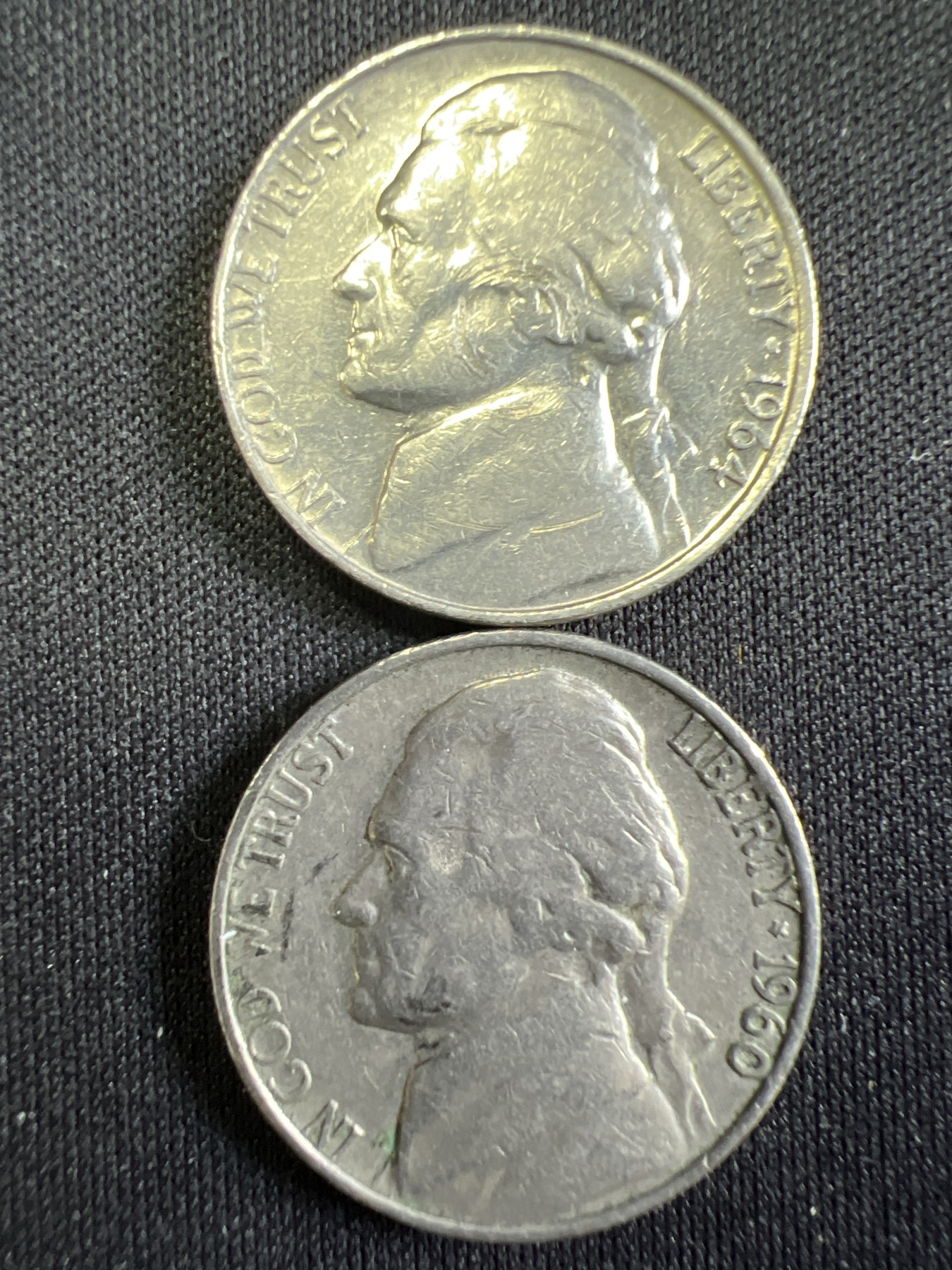 第413期 硬币专场 （无押金，捡漏，全场20包邮，偏远地区除外，接收代拍业务） 五美分两枚