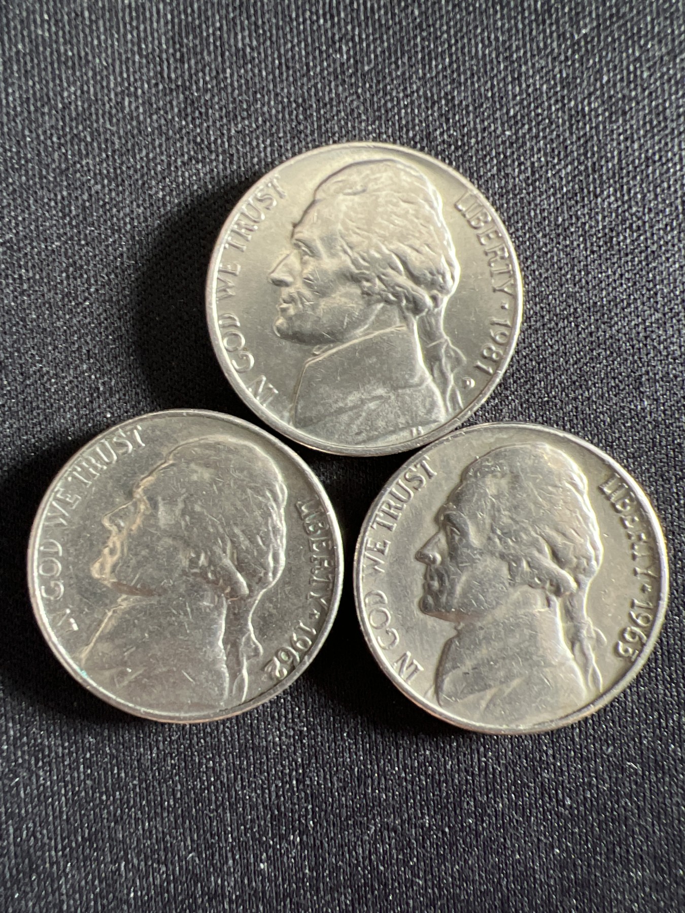 第411期 硬币专场 （无押金，捡漏，全场20包邮，偏远地区除外，接收代拍业务） 5美分三枚