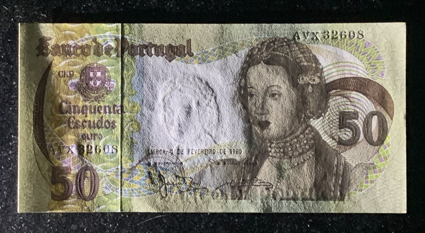 紫瑗钱币——第306期拍卖 葡萄牙 1980年 2月1日 多纳玛利亚 50埃斯库多 UNC