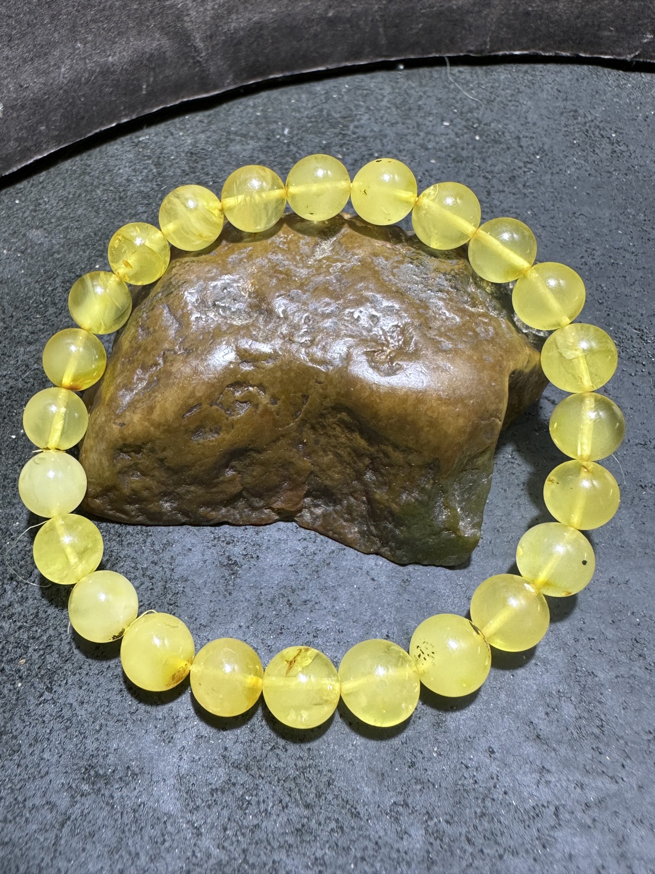 天然乌克兰蜜蜡手串1条！