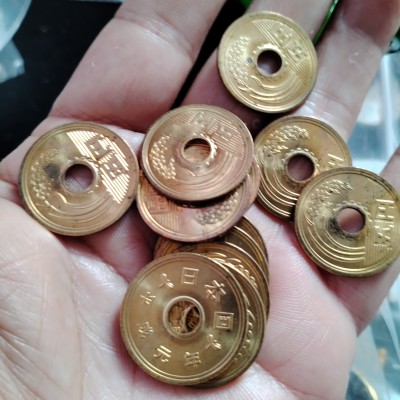 230915 袋拆日本五円，随机发货1枚