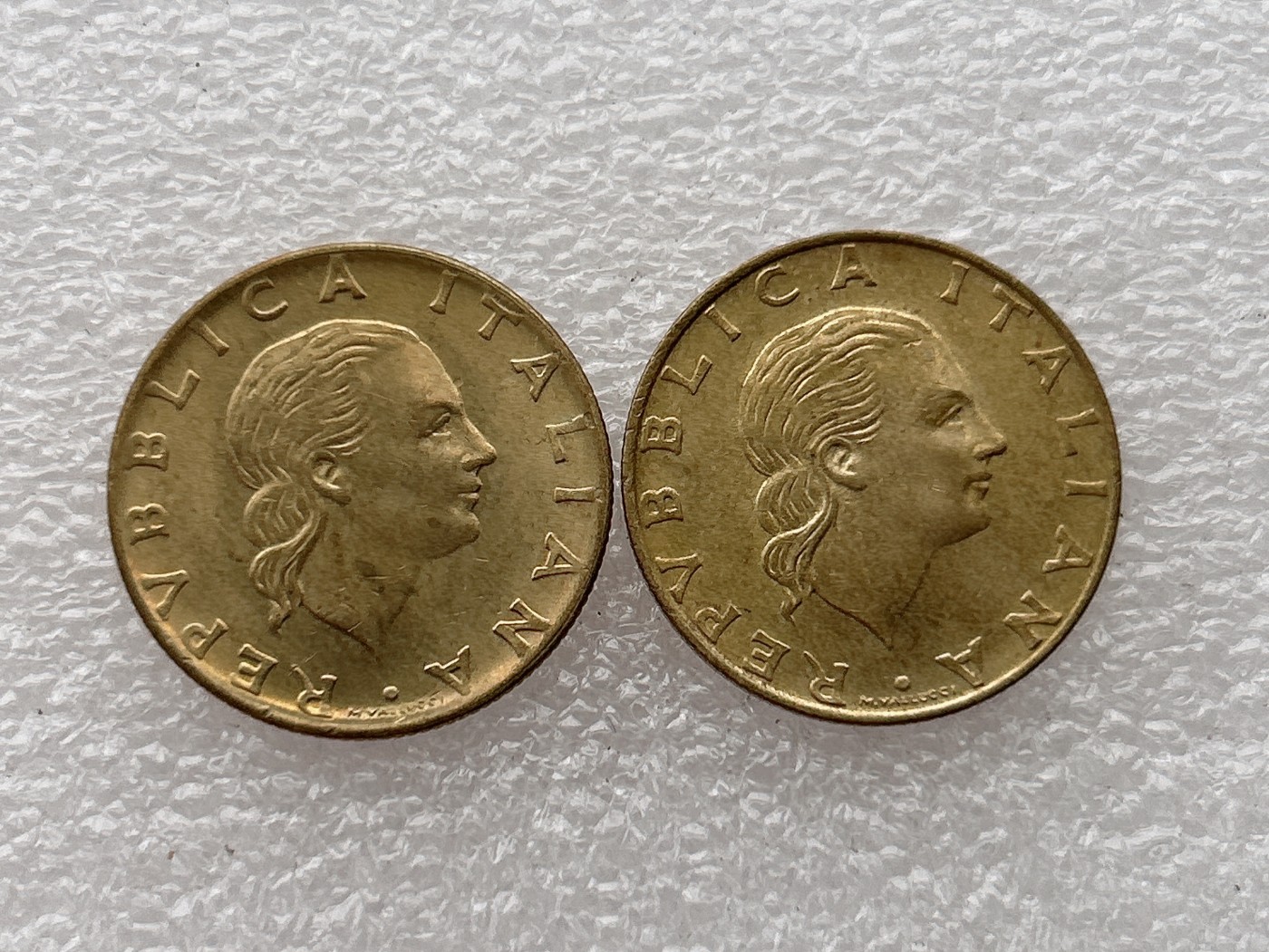 全场一元起拍 世界钱币散币场 第24期 意大利200里拉黄铜币