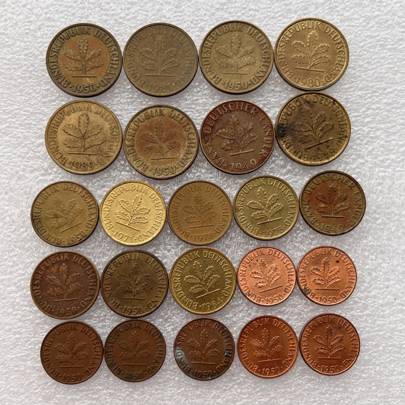 全场一元起拍 世界钱币散币场 第24期 德国